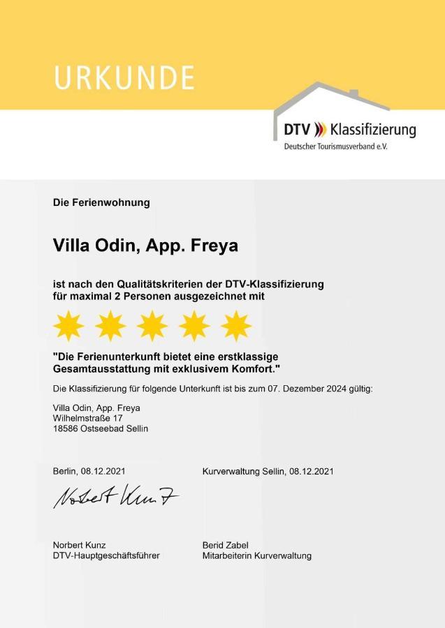 Villa Odin Freya Sellin  Luaran gambar
